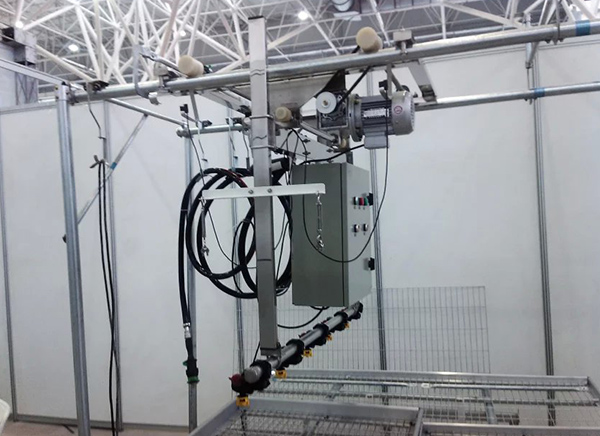 溫室育苗噴灌機(jī)可以結(jié)合水肥一體化使用嗎？
